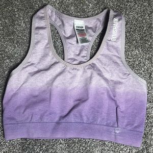 Purple Ombré Sports Bra